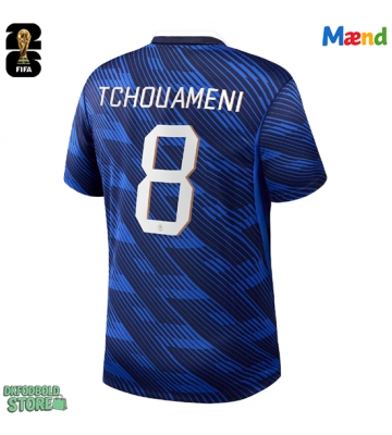 Frankrig Aurelien Tchouameni #8 Replika Hjemmebanetrøje VM 2026 Kortærmet